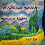 Van Gogh video: The painting of Vincent van Gogh "Wheat Field with Cypresses" gave me the inspiration for creating this body painting