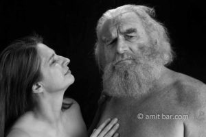 What's the matter?: Old man and his beloved one
