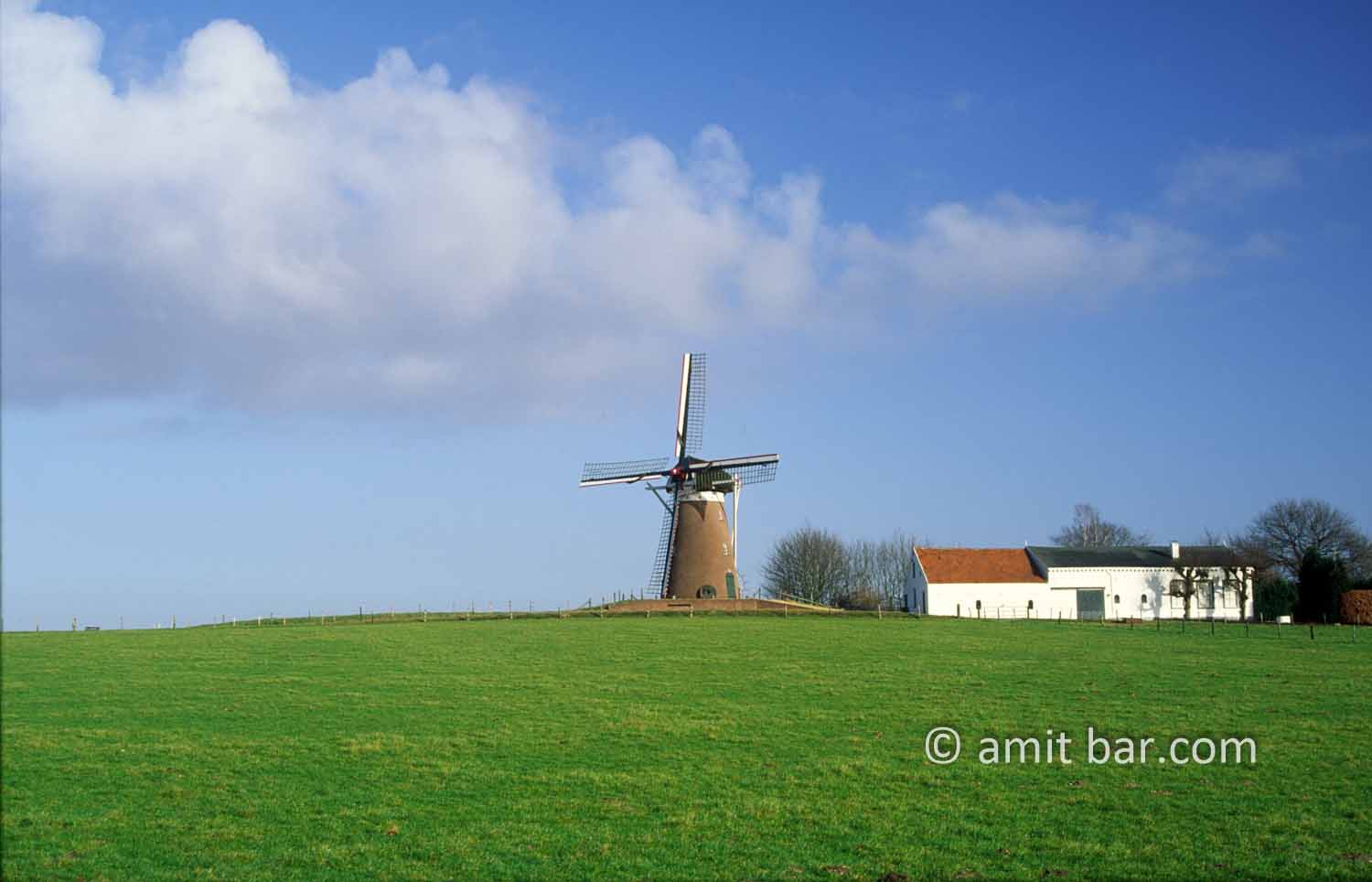 Windmill at Stokkum, The Netherlands