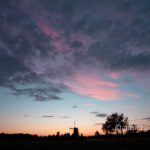 Windmill at sunset III: Windmill at sunset in Doetinchem, The Netherands