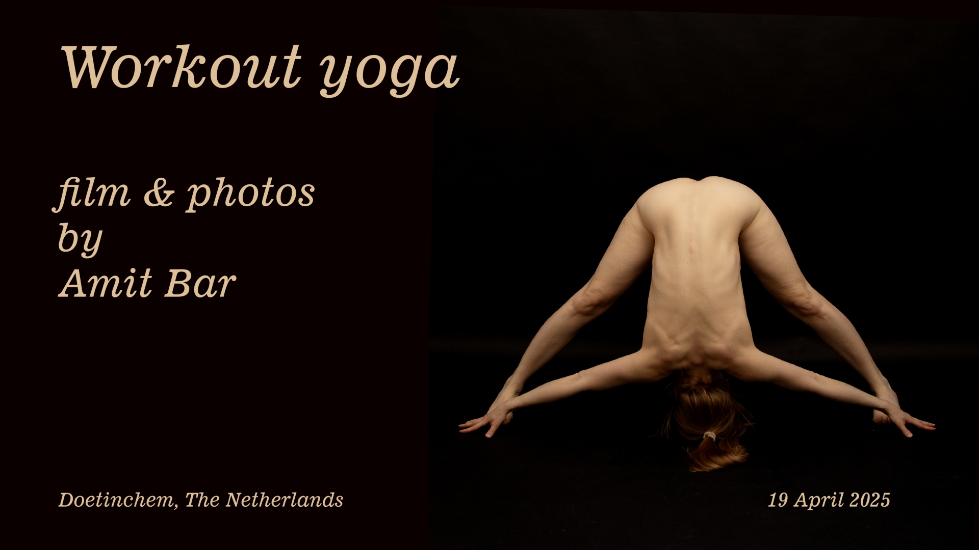 Workout yoga video